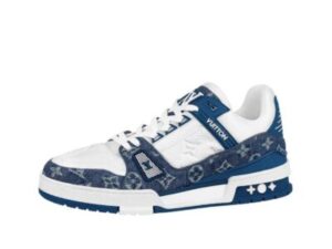 Louis Vuitton LV Trainer Monogram Denim White Blue EUR36-45
