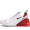 Nike Air Max 270 White Black University Red（36-45）