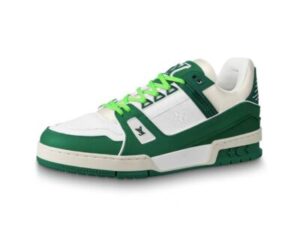 Louis Vuitton LV Trainer White Green EUR36-45